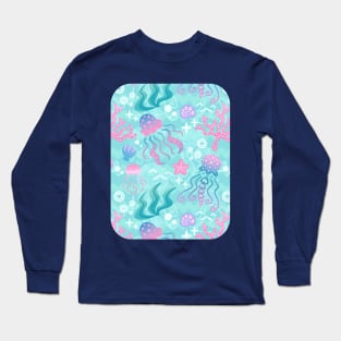 Jellyfish Sea Long Sleeve T-Shirt